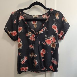Pins and Needles Floral Blouse